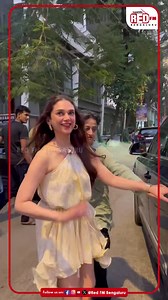 Aditi Rao Hydari post shoot l Red FM Bengaluru #aditiRaoHydari #casuallook #postshoot #inhurry #redfmbengaluru | RED FM Bengaluru