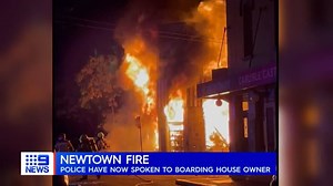 There has been a development tonight in the deadly #Newtown boarding house fire investigation. #9News | Nightly at 6pm | 9 News Sydney