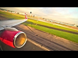 BOEING 757 ROLLS ROYCE ROAR! JET2 Morning Take Off From Manchester Airport
