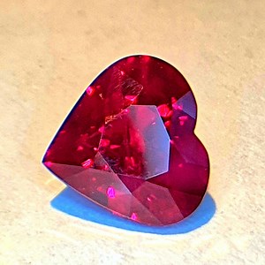 GRS &AIGS Certified 3.07 Carat Burmese Ruby Pigeon Blood Red Color Heart Shape Gemstone for Luxury Ring, Investment Grade - Etsy