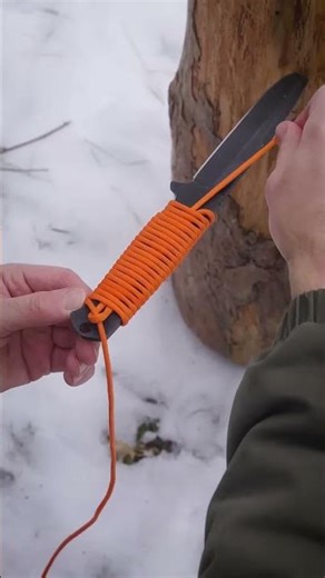 How to Wrap a Knife Handle with Paracord 🔪🧶