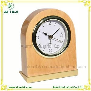 [Hot Item] Table Wooden Silent Alarm Clock for Hotel