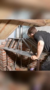 Build A Stone Chimney For The Log Cabin - Part 1 #bushcraft #build #camp #camping #survival #shelter #wildlife #outdoors #outdoor #viral #fyp #foryou | Dove Lovers