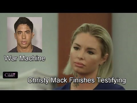 War Machine Trial Day 4 Part 3 (Christy Mack Testifies)