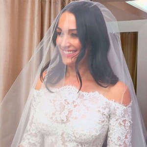 Watch Nikki Bella Find the "Stunning" Wedding Dress of Her Dreams on Total Bellas: "I Just Got Goosebumps!"