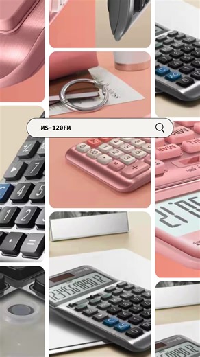 🔢 Domina tus números con la calculadora MS-120FM. 💼 Diseñada para usuarios empresariales, ofrece funciones esenciales como cálculo de costos y márgenes de ganancia con facilidad. 🌞 Con su batería solar o de pila, nunca te quedarás sin energía en el momento crucial. Disponible en rosa metálico o gris para combinar con tu estilo. ¡Potencia tu productividad hoy mismo con la MS-120FM de Casio! ¡Adquiere la tuya ahora, visita nuestra página web! 💻 #CASIO #cálculosprecisos #Cálculos #CasioCalculad