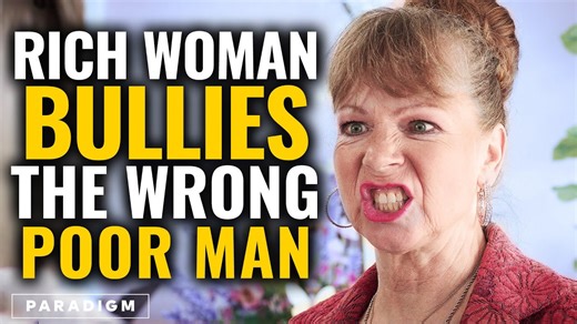 Rich woman humiliates a homeless man... big mistake