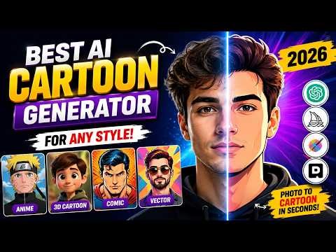 Best AI Cartoon Generator 2026 (For Any Style)