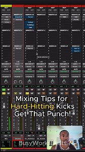 2.2K views · 38 reactions | Mixing Tips for Hard-Hitting Kicks Get That Punch! #drums #mixing #flstudio #protools #logicpro #ableton #musicproducer #beatmaker #beats | Busy Works Beats | Facebook