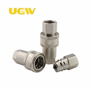 [Hot Item] ISO High Pressure Hydraulic Quick Coupling Flat Face Hydraulic Quick Connector