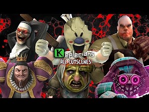 All Keplerians Horror Games Cutscenes Compilation in Full HD 60FPS (Full Game Movie)