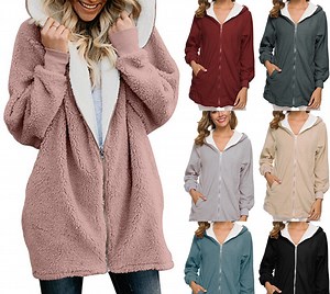 [Hot Item] Oversized Womenfleece Hoodie Sweatshirts Giant Blanket Pullover Hoody Sweatshirts