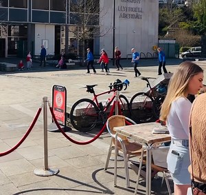Did anyone else join in the dancing outside Aberdare library today! It was a gay old time! 💃🕺 | Valley Times