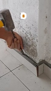 1.5M views · 5K reactions | Most People Ruin Tile Baseboard Corners… Here’s the Right Way  #fblifestyle | Mastafa roum | Facebook