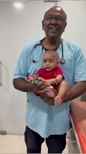 You may be worried if your baby’s forehead feels warm. However, it may be due to some common issues that are easily manageable. some factors that may cause your baby’s head to feel hot without the presence of a fever.👉🏻Room temperature👉🏻Warm clothes👉🏻Head position 👉🏻Stress and crying Nevertheless, if you feel that your baby is unwell or there are some other unusual signs or symptoms, it is advised to see a doctor for a thorough medical evaluation.#DoctorTalks #DrDhanasekhar #Pediatrician