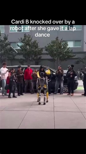 Cardi B's Hilarious Robot Lap Dance Mishap