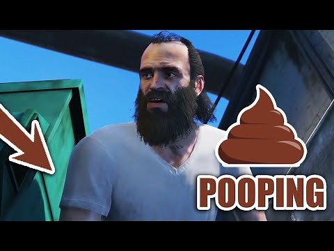 GTA 5 - Trevor Pooping Scene !