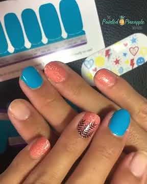 Simple way to apply Color Street nails