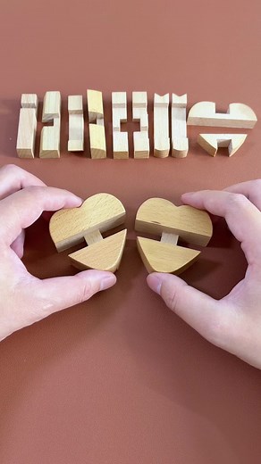 Create a Heart with Wooden Blocks: Fun Puzzle Challenge