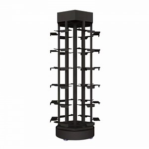 [Hot Item] Swivel Shoe Store Display Rack