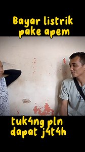 Bayar listrik pake apem | Pelajar cantik