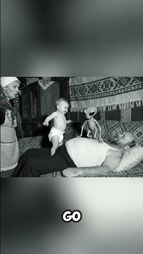 👽 “Alien Baby Party on Grandpa’s Belly! Night Vision Caught It All!”