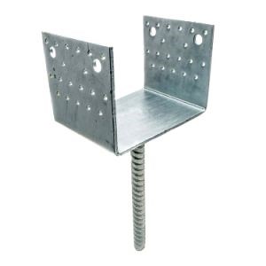 [Hot Item] Adjustable Galvanised ("U" Shape Pin) Post Deck Fence Foot Support Anchors