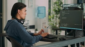 Asian Database Programer Writing Code On Stock Footage Video (100% Royalty-free) 1099458733 | Shutterstock