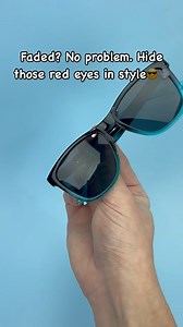 See the world through faded vibes 💨 Our Faded Frames are available in multiple gradient colors, UV400 polarized, and perfect for hiding those red eyes in style. 😎 | Stoner Shades