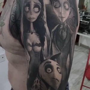 Corpse Bride by Gabriele Pais Tattooing out of Electric Storm Tattooing in Cagliari, Italy 👰 #TATTOODO | Tattoodo