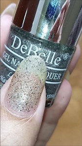 gorgeous glitter polish 😍😍