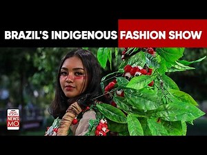 Brazil's First-Ever Indigenous Fashion Show | News Mo