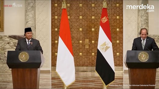 [FULL] Pidato Prabowo Mengejutkan Depan Presiden Mesir, Keras Serukan Lawan Islamofobia | MERDEKA.com