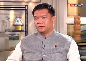 "Yes, I eat beef and there is nothing wrong about it" - Arunachal Pradesh CM Pema Khandu, whose Bharatiya Janata Party (BJP) led government at the centre passed the controversial cattle slaughter rule last week. Watch the full interaction tonight at 10:00 pm. | News18
