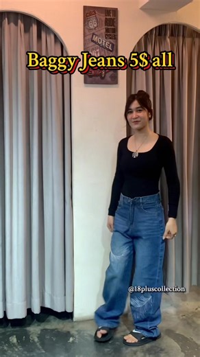 119 reactions | New Pleat Jeans/ Baggy Jeans SML 5$ all | 18 Plus Collection | Facebook