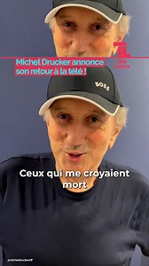 301K views · 6.9K reactions | "Ceux qui me croyaient mort devront encore attendre" L’animateur Michel Drucker donne pour la première fois de ses nouvelles, depuis ses soucis de santé, dans une vidéo partagée sur son compte Instagram. Rendez-vous en septembre ! | Télé Loisirs | Facebook