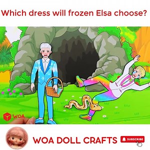 1K views · 18 reactions | Oh! Which dress will Frozen Elsa choose? #WOANETWORK | Wolfoo Nursery Rhymes | Facebook