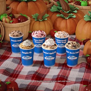 43K views · 500 reactions | The NEW Fall BLIZZARD Treat Menu is full of flavors you’re sure to fall for. There’s the always festive Pumpkin Pie, the tasty NEW Caramel Apple Pie, and more fall flavors to sweeten the season. Enjoy the Fall BLIZZARD Treat Menu today, only at your local DQ. #HappyTastesGood | Dairy Queen | Facebook