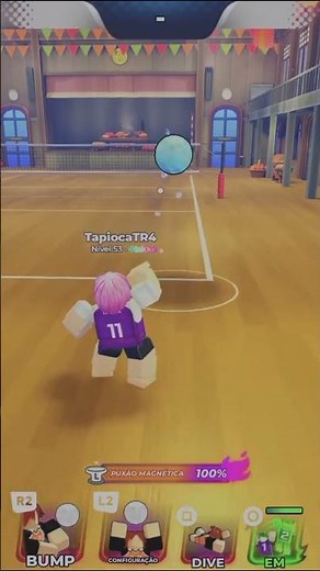 HAKKA NOVO ESTILO DO VOLLEYBALL LEGENDS #roblox #volleyballlegend #haikyuu #shorts #showcase