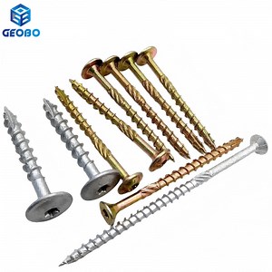 [Hot Item] Wafer Head Screws All Kinds of Screws Straw Rope Nail Wafer Head Chipboard U Double Thread Wood Construction Screw