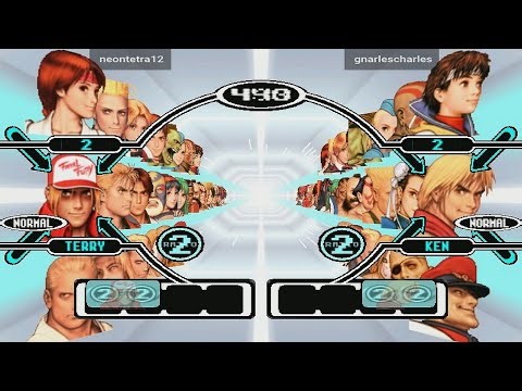 Capcom Vs. SNK Millennium Fight 2000 - neontetra12 vs gnarlescharles