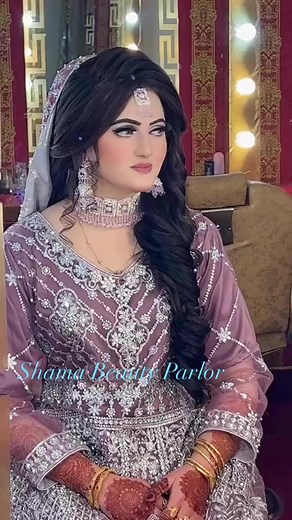 7.4K views · 133 reactions | Pakistani walima bridal makeup #walima #pakistanibridal #partymakeup #mobihut | Shama Beauty Parlor | Facebook