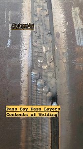 Pass Bay Pass Layers Contents of Welding fcaw #welder #weldlife #weldporn #weldernation #solda #soldadura #highlight #bluecollar #tendencia #artiluguos #trendingnow #update #fyptoday #work #motivation #foryou #foryoupage #reelsvidio #sorotan | Suhari Ari