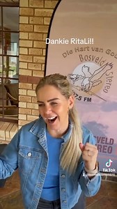 Dankie Rita Li Musiek! Geen wonder haar nuwe lied se naam is "Perdekrag"! Sy het 'n geheue soos 'n perd! Sy onthou elkeen van ons by Bosveld Stereo se name net van haar vorige besoek af! | Bosveld Stereo - 107.5 FM
