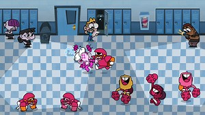 Animated dungeon crawler #Blud coming to Switch