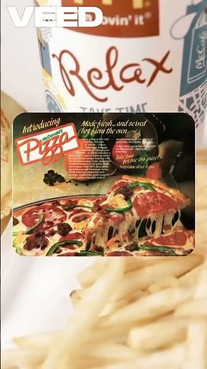 McDonalds' Serving McPizza 🍕