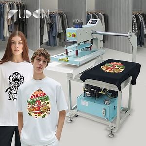 [Hot Item] Easy to Operate Double Station Heat Press Machine Semi-Automatic Hydraulic Heat Press Machines 40*60cm 60*60cm