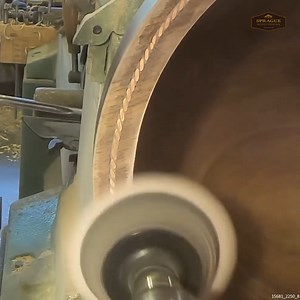 Making an Inlay from TWISTED Copper Wire and Soapstone | Sprague Woodturning