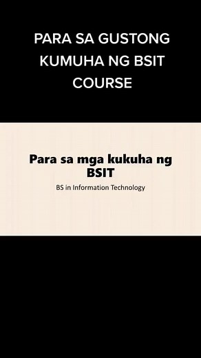 Understanding the BSIT Course Duration and Subjects