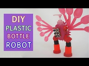 DIY Robot Toy for kids #5 | Plastic bottle art